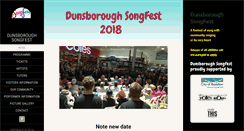 Desktop Screenshot of dunsboroughsongfest.com.au